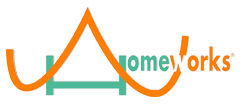 A Homeworks logo